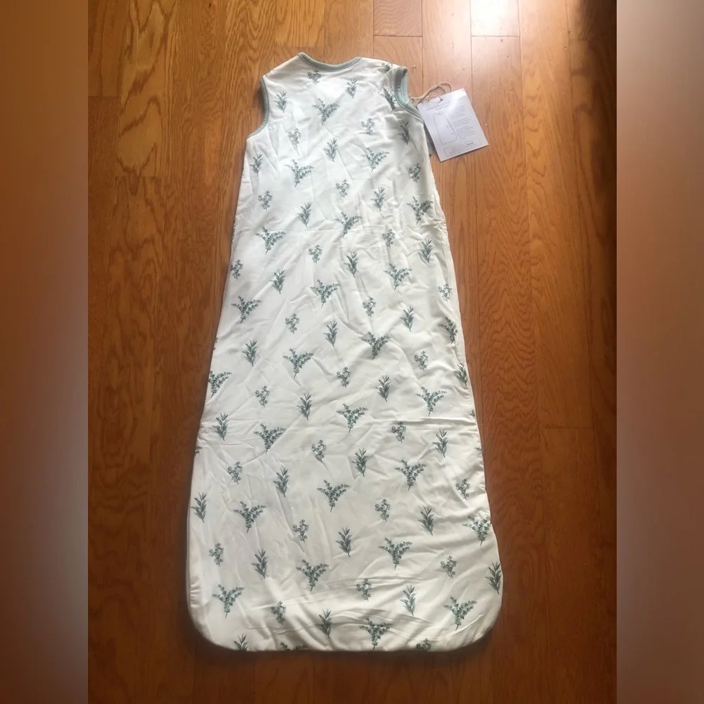 Kyte Baby 0.5 TOG Bamboo Sleep Bag - Eucalyptus NWT